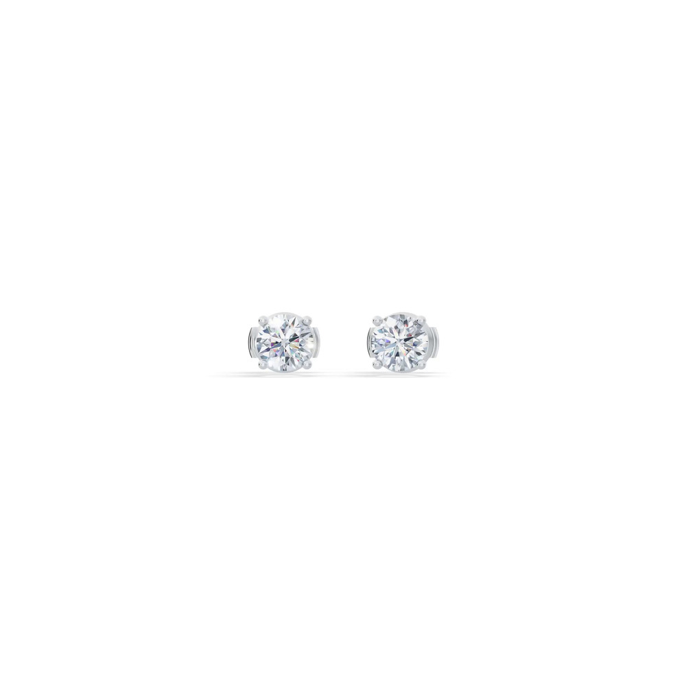 360 degree view of Lab Diamond Guardian Back Earrings (1 ct. tw.)