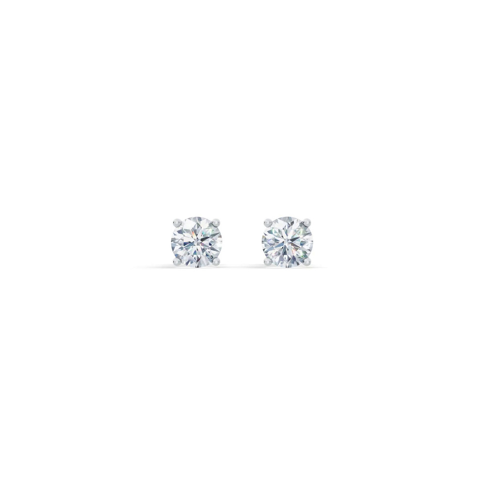 360 degree view of Lab Diamond Guardian Back Earrings (3 ct. tw.)