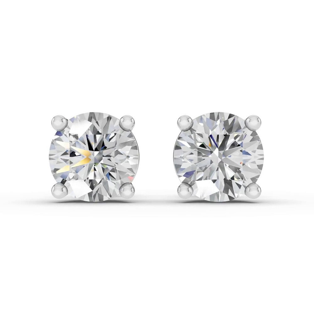 360 degree view of Lab Diamond Guardian Back Earrings (5.00 ct. tw.)