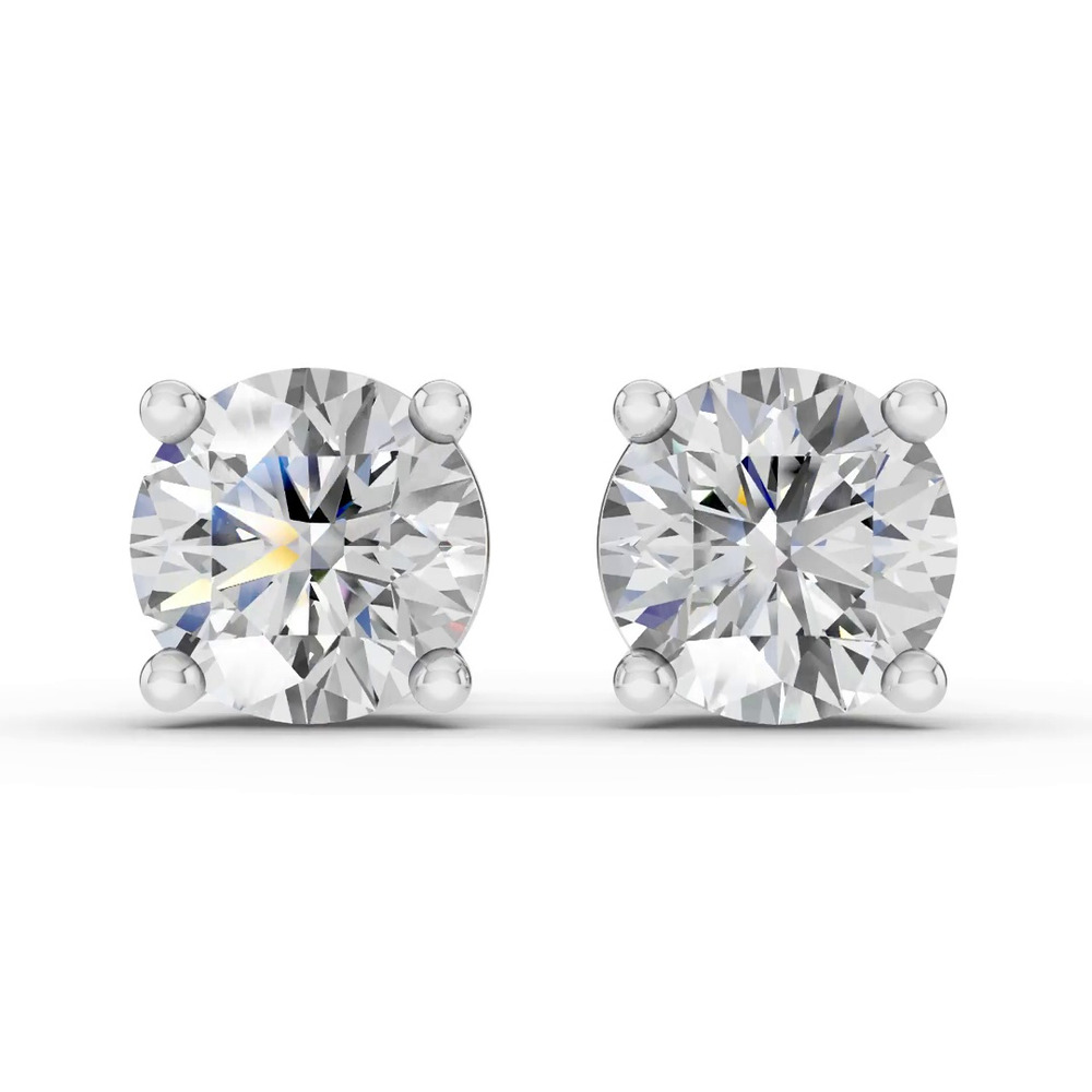 360 degree view of Lab Diamond Guardian Back Earrings (6.00 ct. tw.)