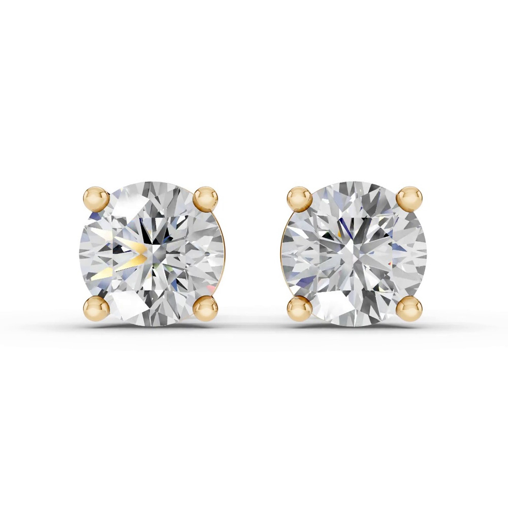 360 degree view of Lab Diamond Guardian Back Earrings (5 ct. tw.)
