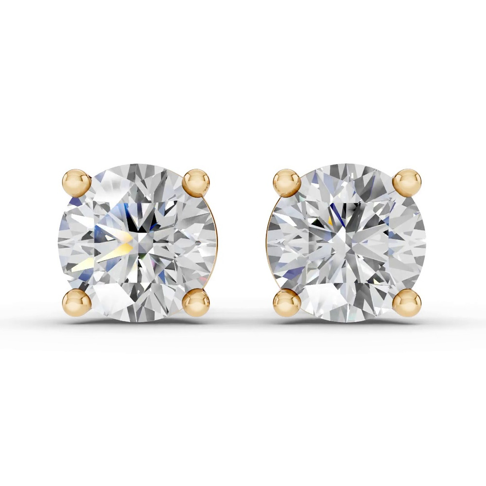 360 degree view of Lab Diamond Guardian Back Earrings (6.00 ct. tw.)