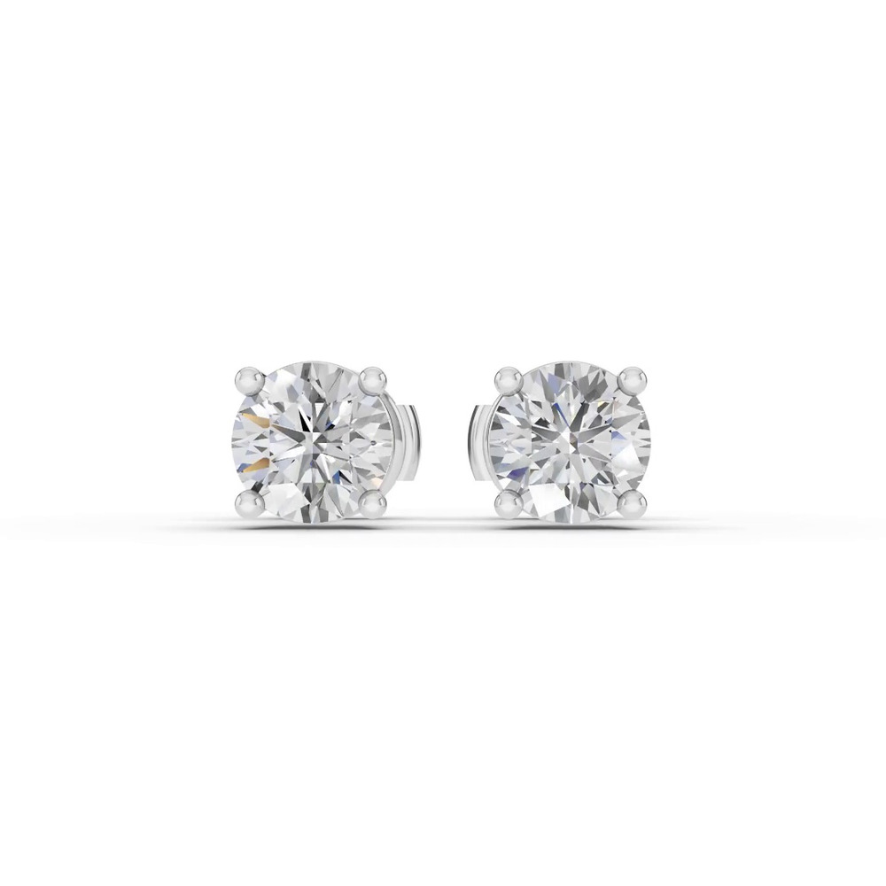360 degree view of Lab Diamond Guardian Back Earrings (1.50 ct. tw.)