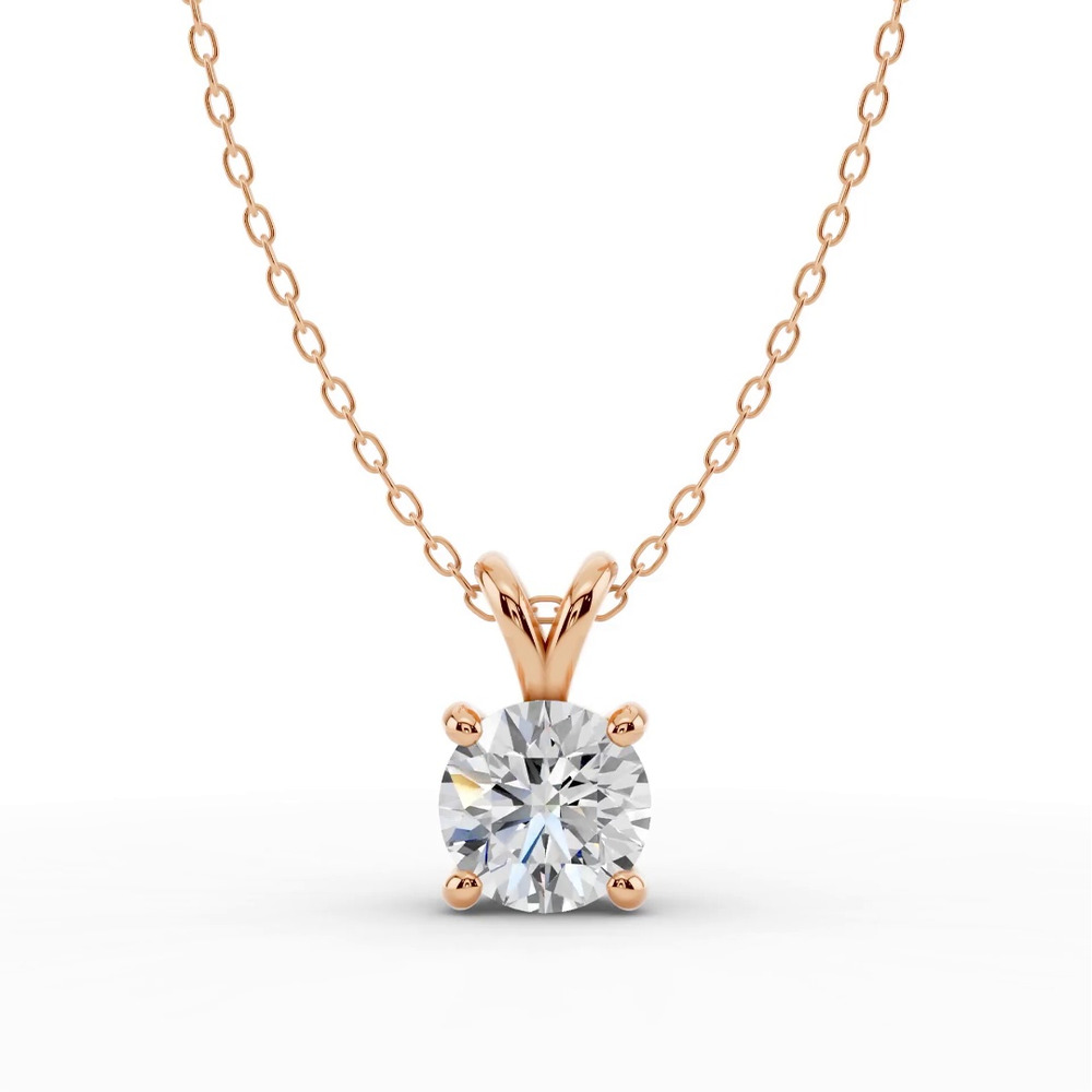 360 degree view of Split Bail Diamond Solitaire Necklace (2.00 ct.)