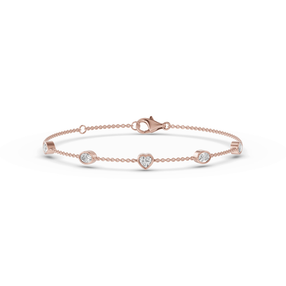 360 degree view of Soluna Alira Lab Diamond Bracelet