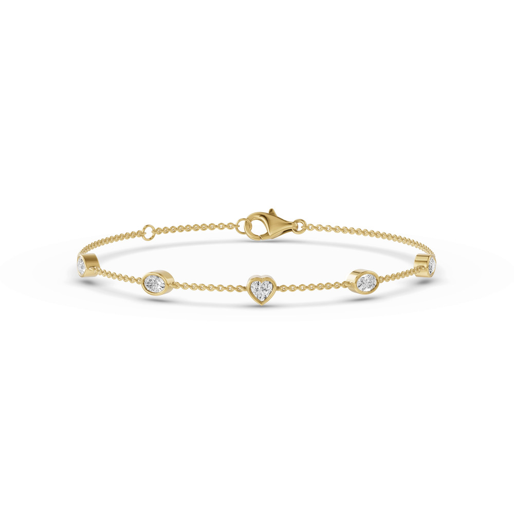 360 degree view of Soluna Alira Lab Diamond Bracelet