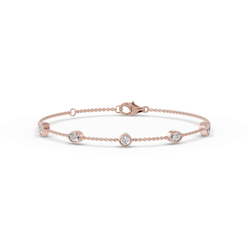 360 degree view of Soluna Caelia Lab Diamond Bracelet