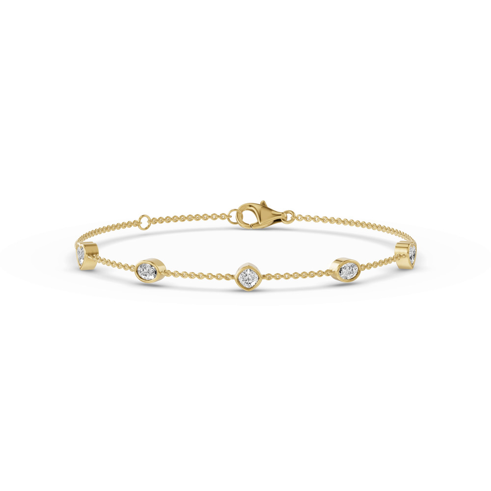 360 degree view of Soluna Caelia Lab Diamond Bracelet