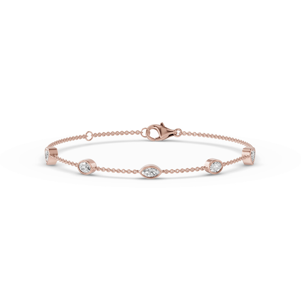 360 degree view of Soluna Vionne Lab Diamond Bracelet
