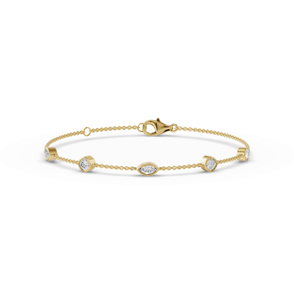 360 degree view of Soluna Rising Lab Diamond Bracelet