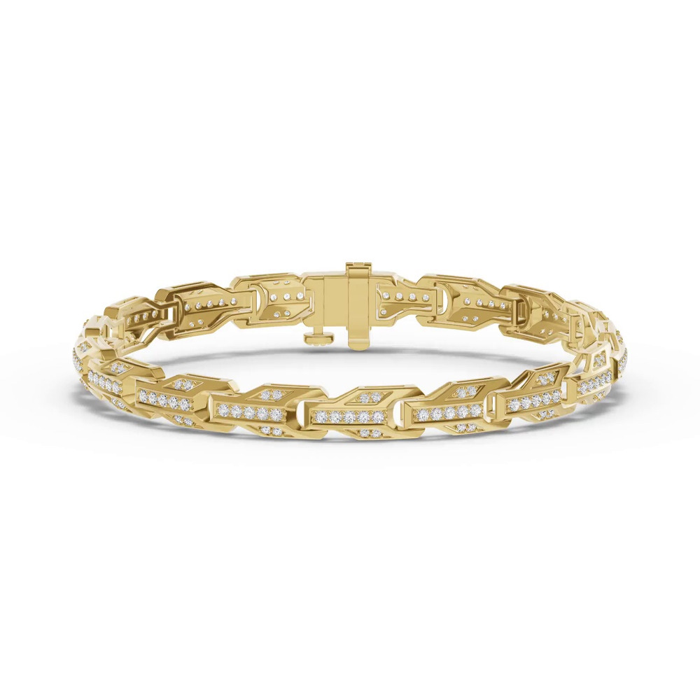 360 degree view of Ferma Diamond Bracelet