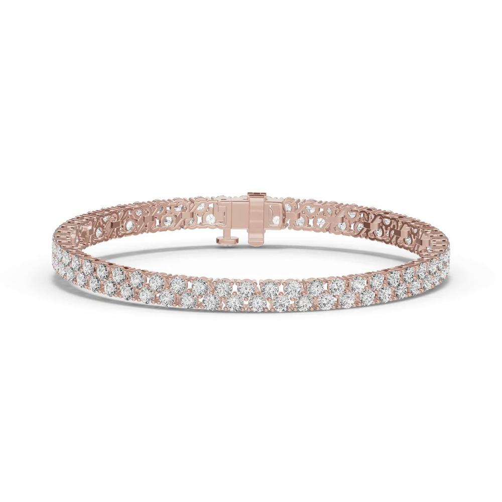 360 degree view of Duovella Diamond Bracelet