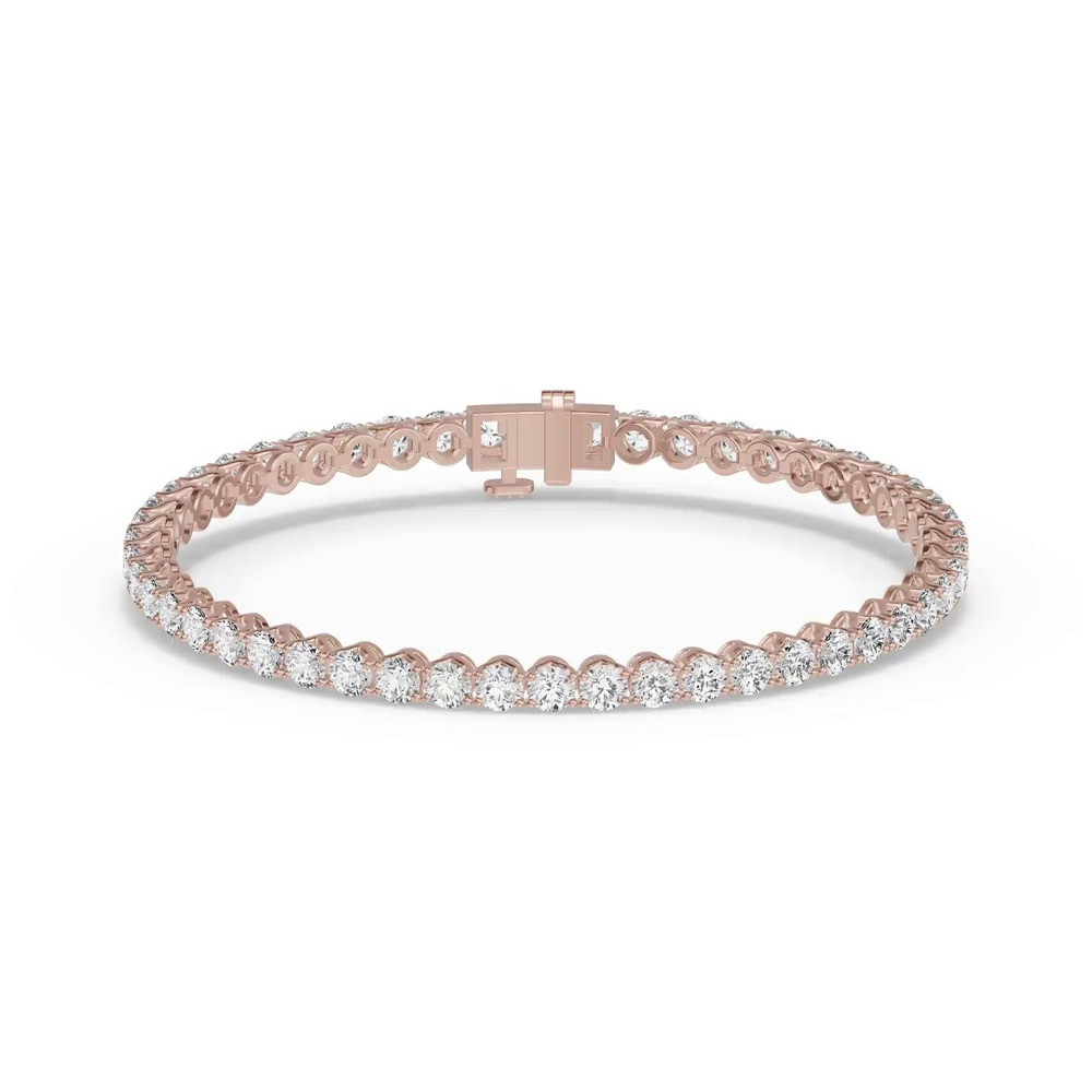 360 degree view of Unity Prong Diamond Bracelet (5 ct. tw.)