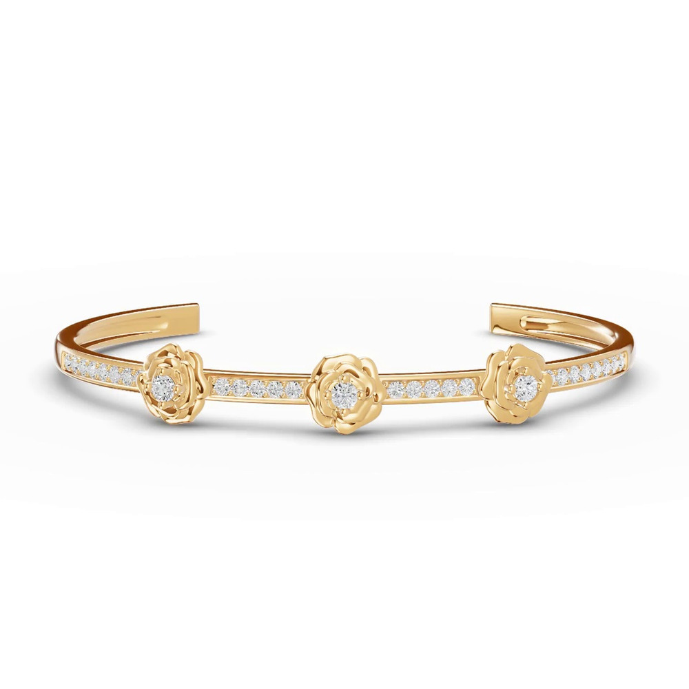 360 degree view of Rosina Diamond Bangle