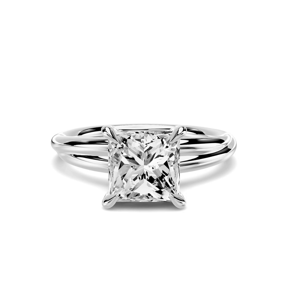 360 degree view of Avalon Crossover 1.50 ct. Princess-Cut Lab Engagement Ring