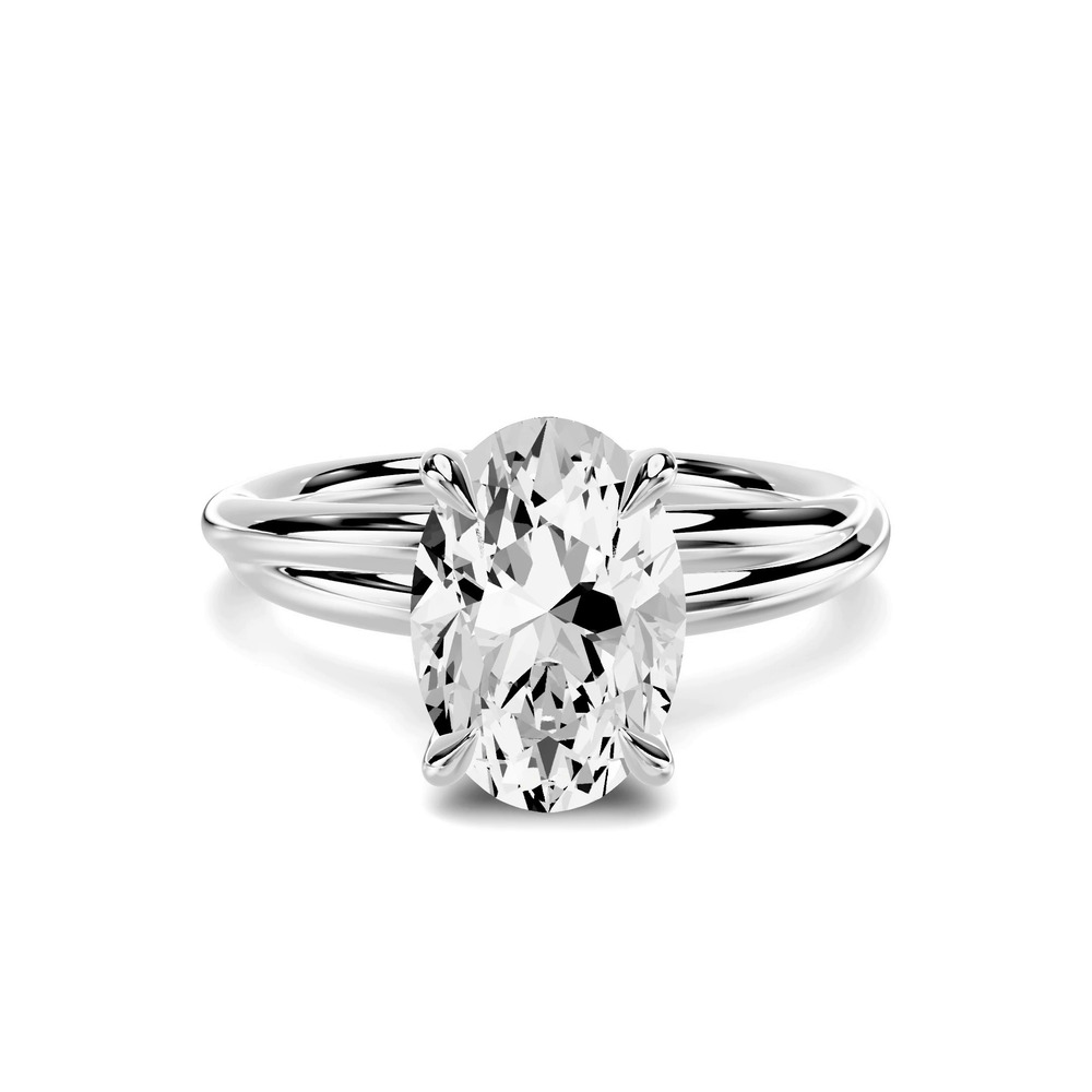 360 degree view of Avalon Crossover 2.00 ct. Oval Lab Engagement Ring