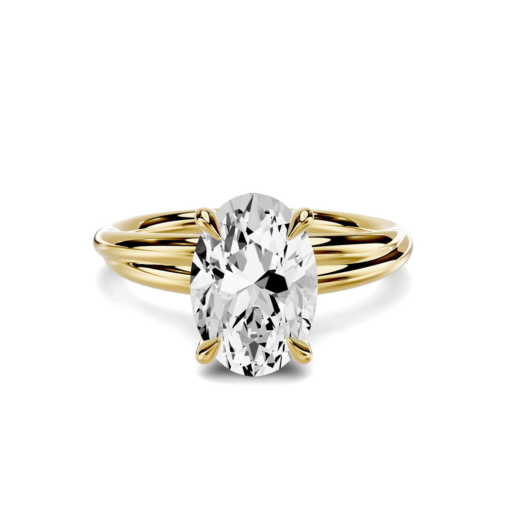 360 degree view of Avalon Crossover 2.00 ct. Oval Lab Engagement Ring