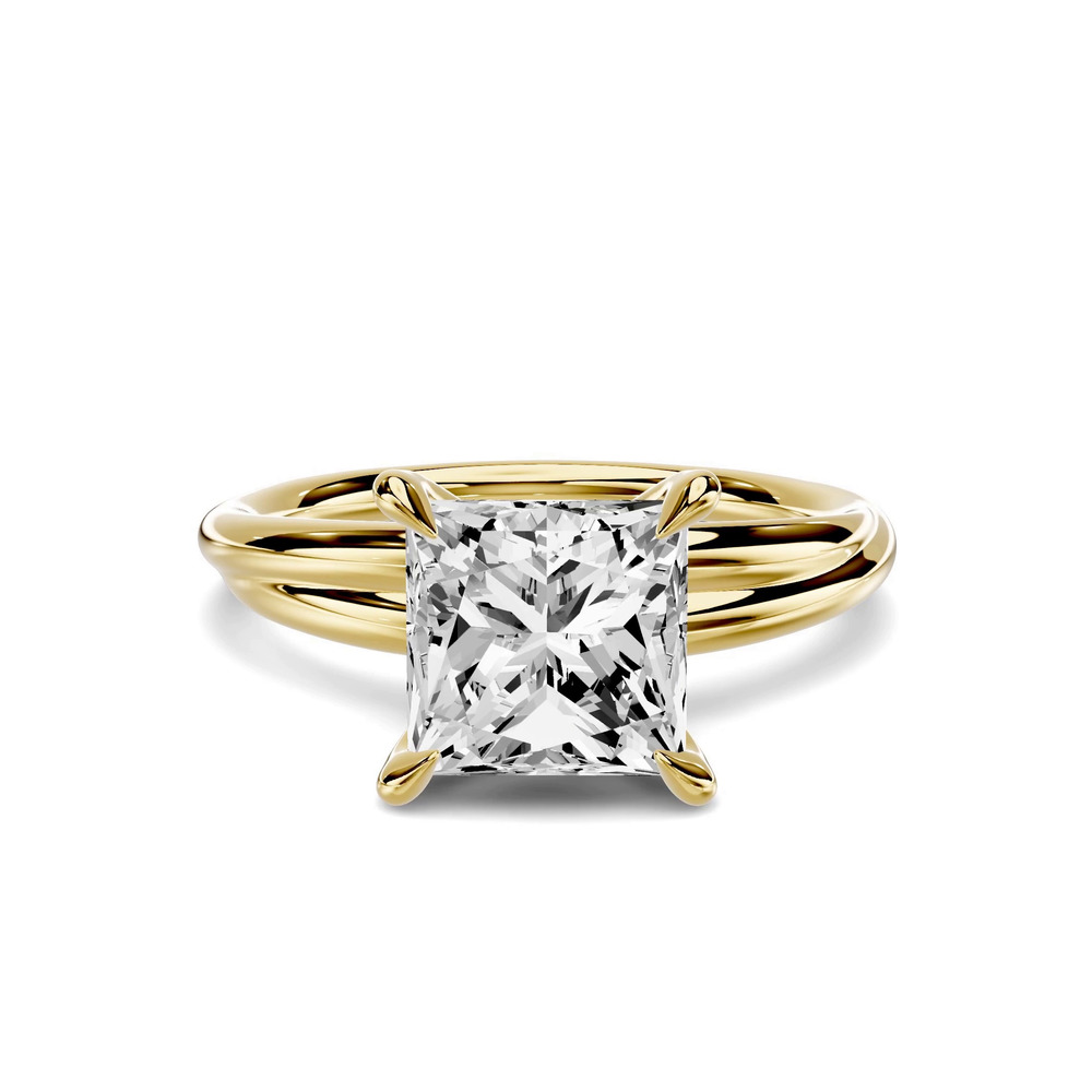 360 degree view of Avalon Crossover 2.00 ct. Princess-Cut Lab Engagement Ring