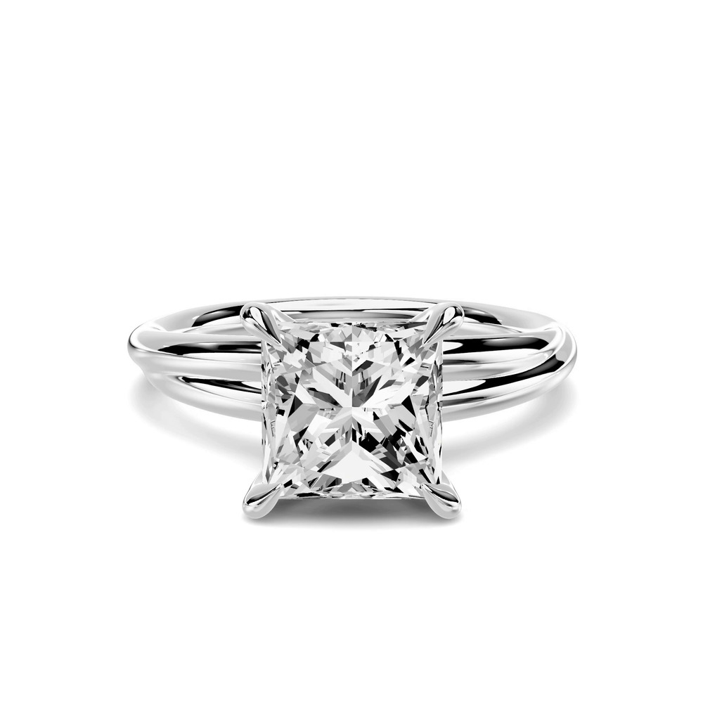 360 degree view of Avalon Crossover 2.50 ct. Princess-Cut Lab Engagement Ring