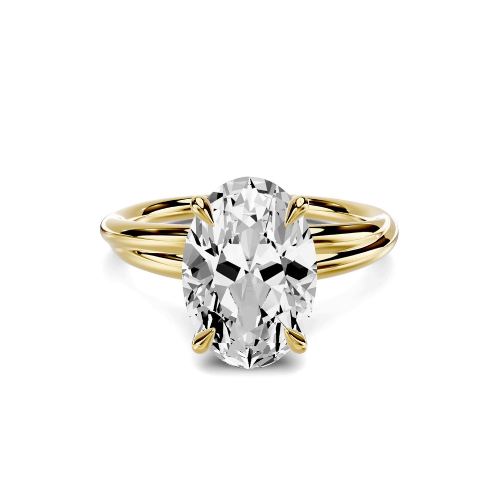 360 degree view of Avalon Crossover 3.00 ct. Oval Lab Engagement Ring