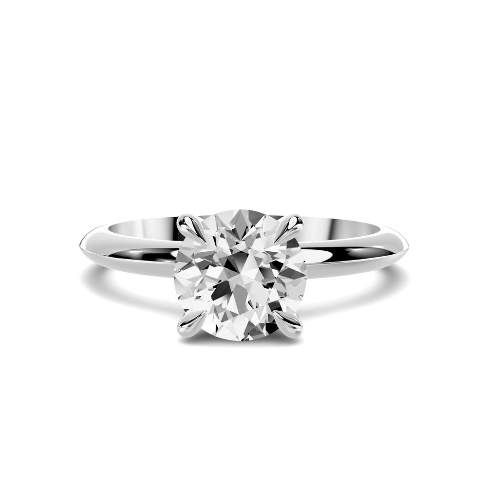 360 degree view of Serra Knife Edge 1.00 ct. Round Lab Engagement Ring (2mm)