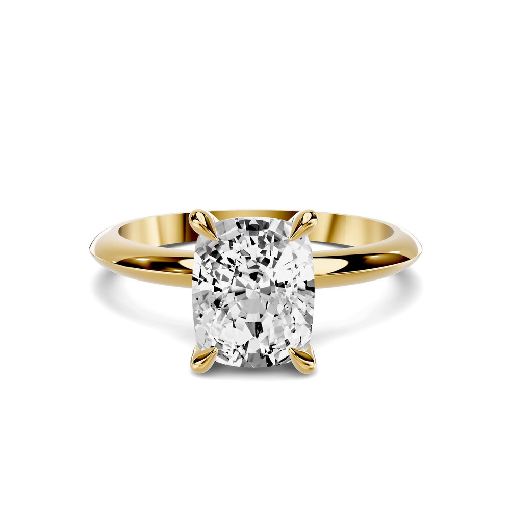 360 degree view of Serra Knife Edge 1.50 ct. Elongated Cushion Lab Engagement Ring (2mm)