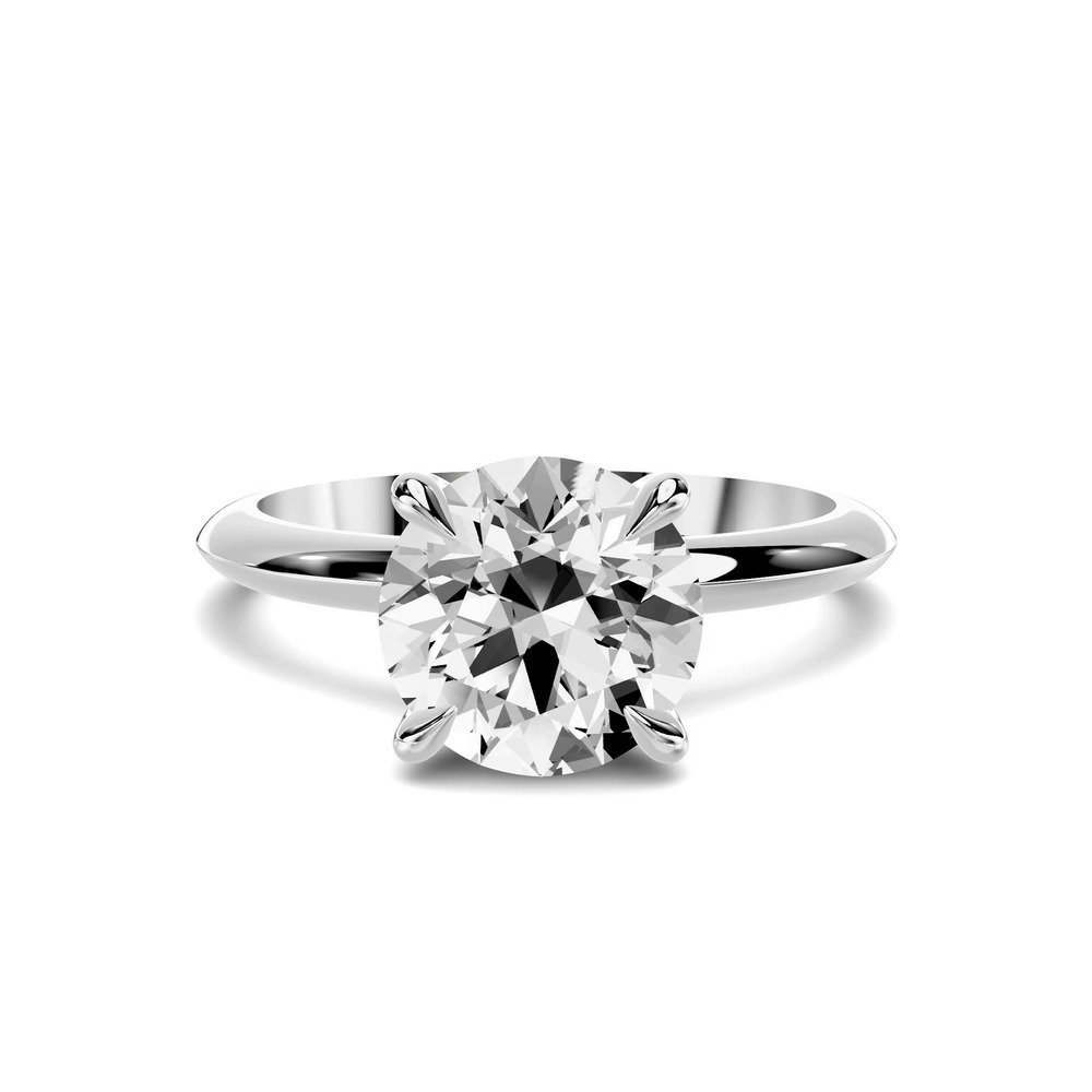 360 degree view of Serra Knife Edge 1.50 ct. Round Lab Engagement Ring (2mm)