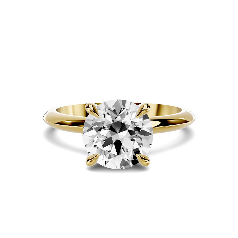 360 degree view of Serra Knife Edge 1.50 ct. Round Lab Engagement Ring (2mm)