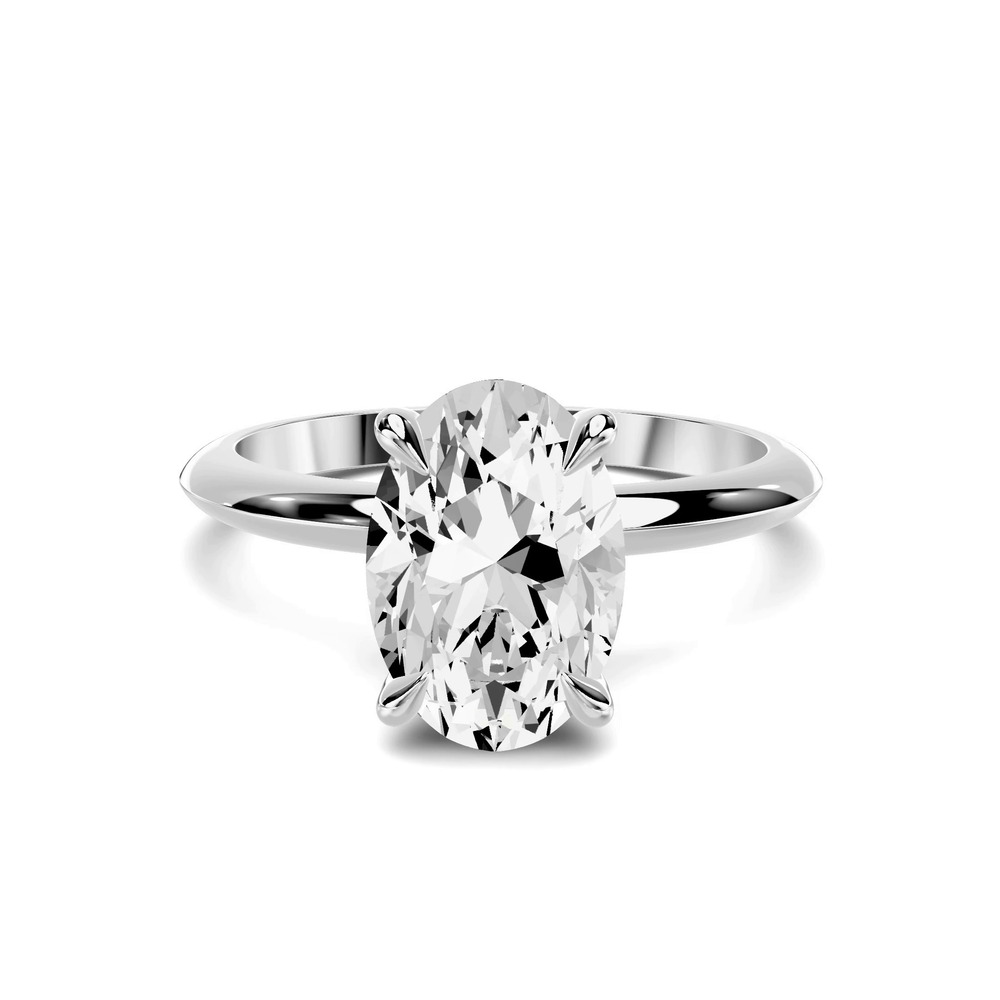 360 degree view of Serra Knife Edge 2.00 ct. Oval Lab Engagement Ring (2mm)