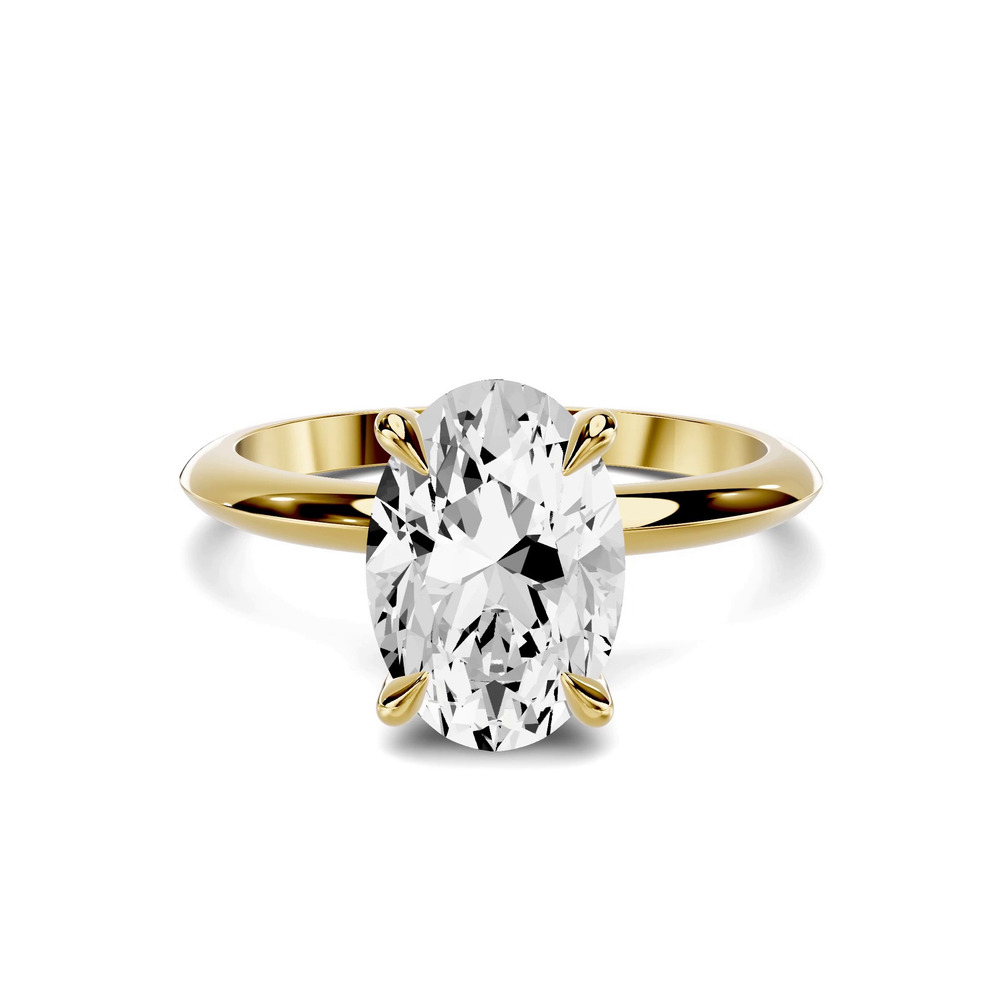 360 degree view of Serra Knife Edge 2.00 ct. Oval Lab Engagement Ring (2mm)
