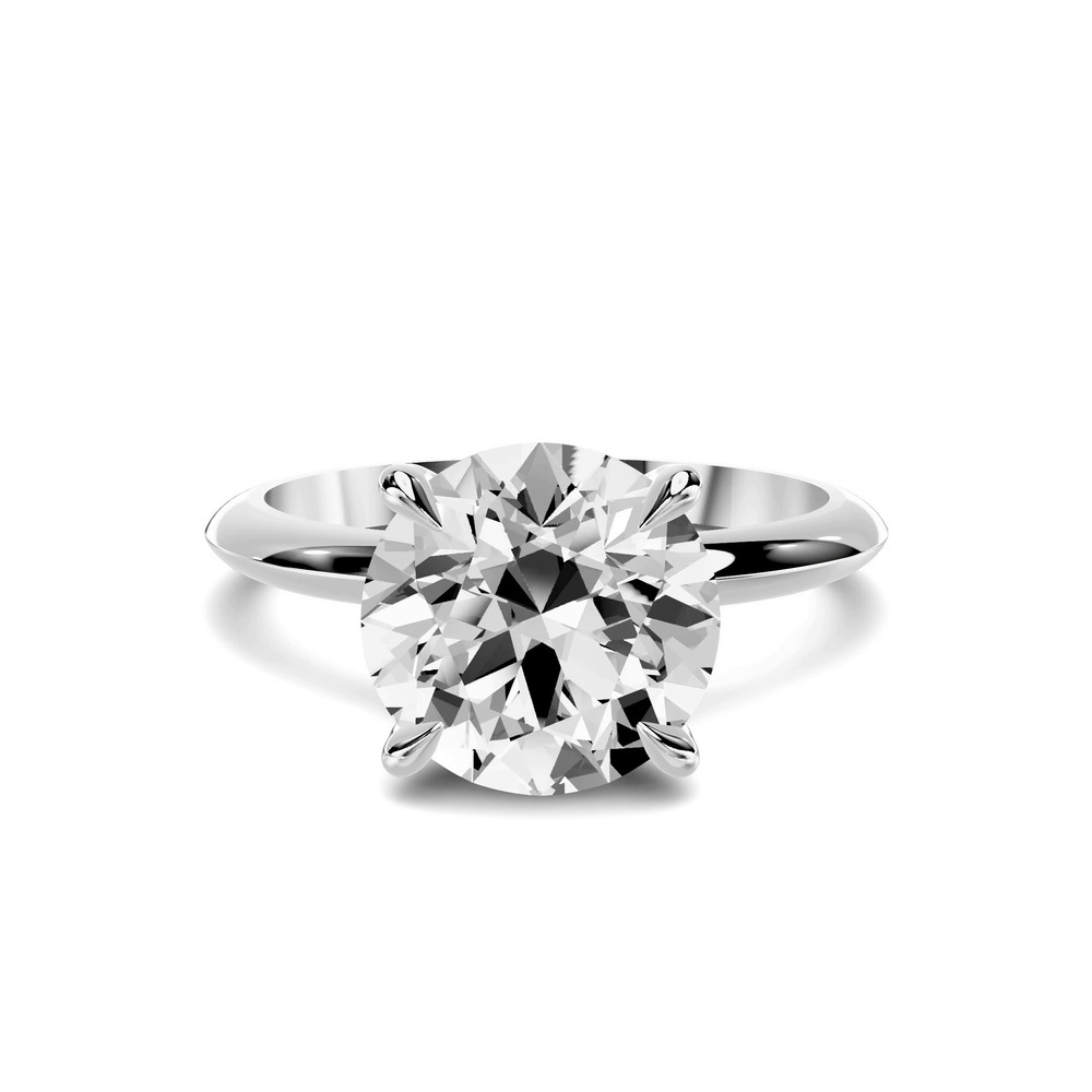 360 degree view of Serra Knife Edge 3.00 ct. Round Lab Engagement Ring (2mm)