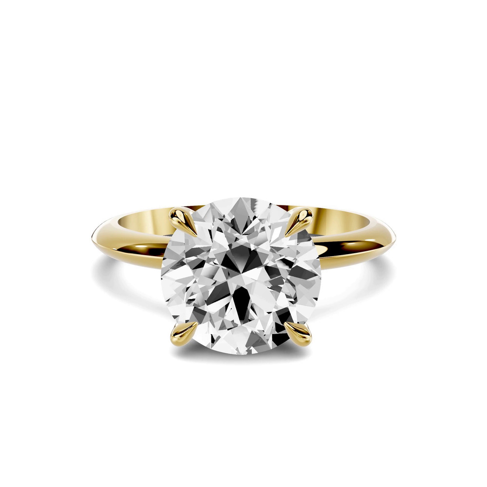 360 degree view of Serra Knife Edge 3.00 ct. Round Lab Engagement Ring (2mm)