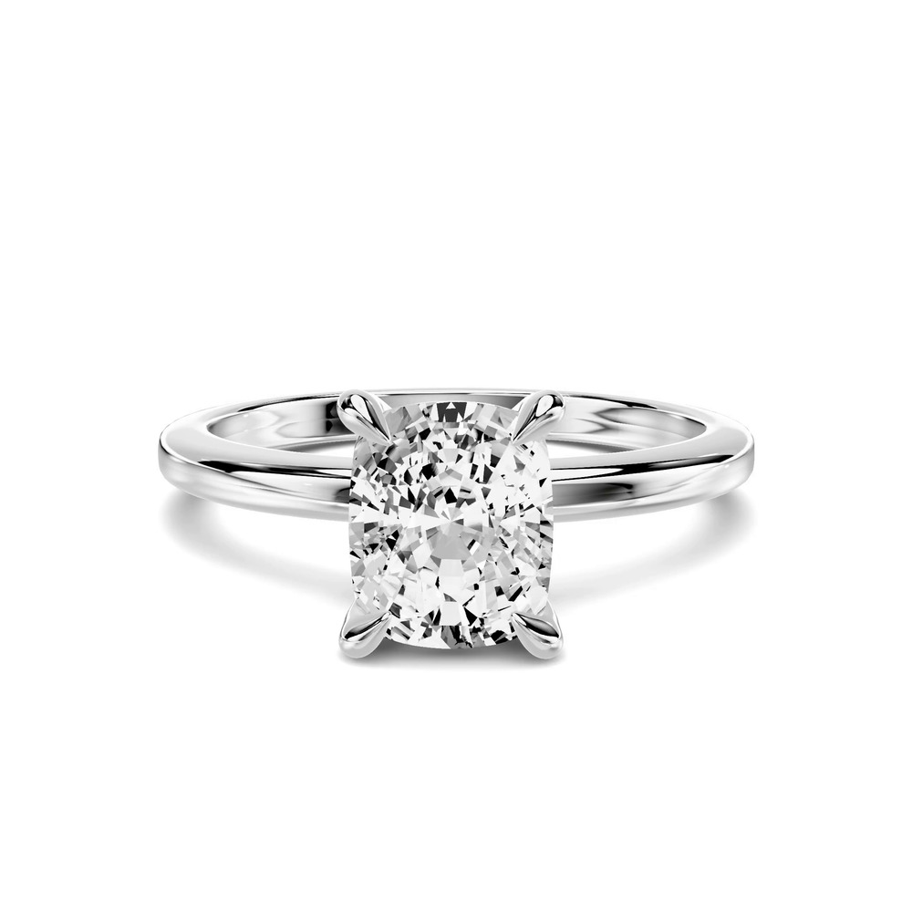 360 degree view of Avalon Classic Solitaire 1.00 ct. Elongated Cushion Lab Engagement Ring