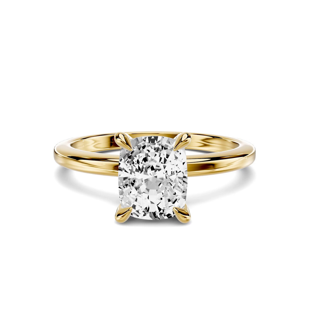 360 degree view of Avalon Classic Solitaire 1.00 ct. Elongated Cushion Lab Engagement Ring
