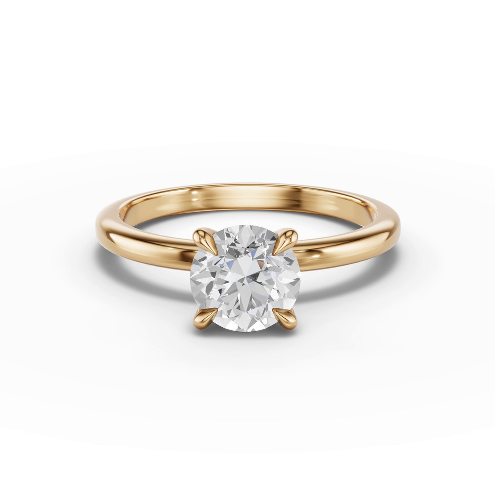 360 degree view of Avalon Classic Solitaire 1.00 ct. Round Lab Engagement Ring