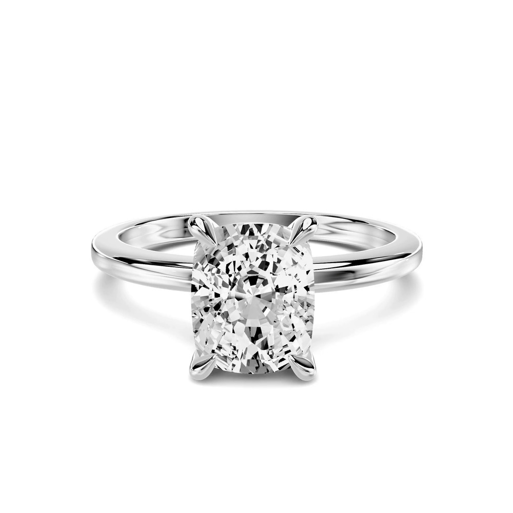 360 degree view of Avalon Classic Solitaire 1.50 ct. Elongated Cushion Lab Engagement Ring