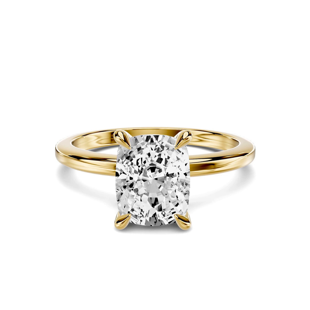 360 degree view of Avalon Classic Solitaire 1.50 ct. Elongated Cushion Lab Engagement Ring