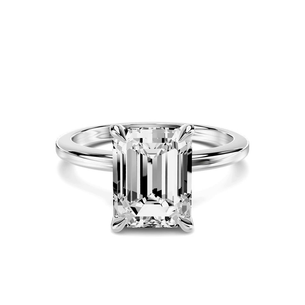 360 degree view of Avalon Classic Solitaire 2.00 ct. Emerald-Cut Lab Engagement Ring