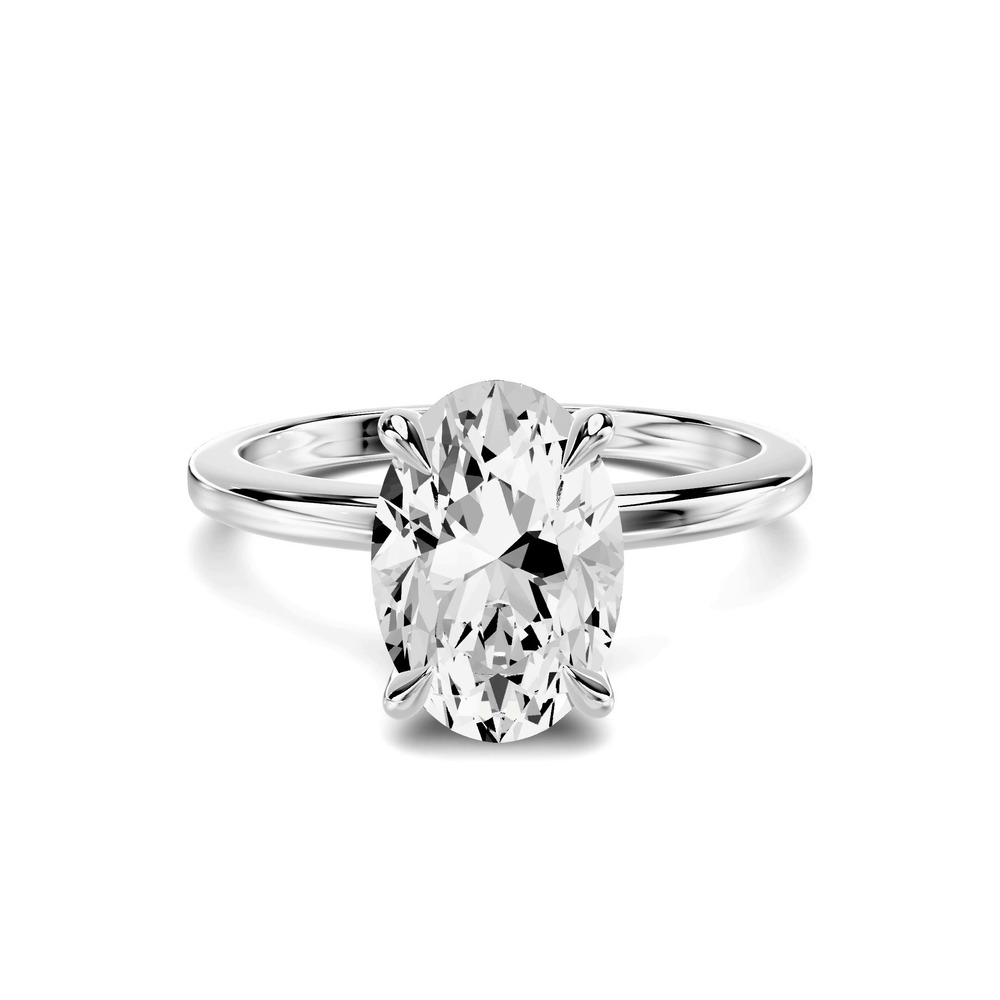 360 degree view of Avalon Classic Solitaire 2.00 ct. Oval Lab Engagement Ring
