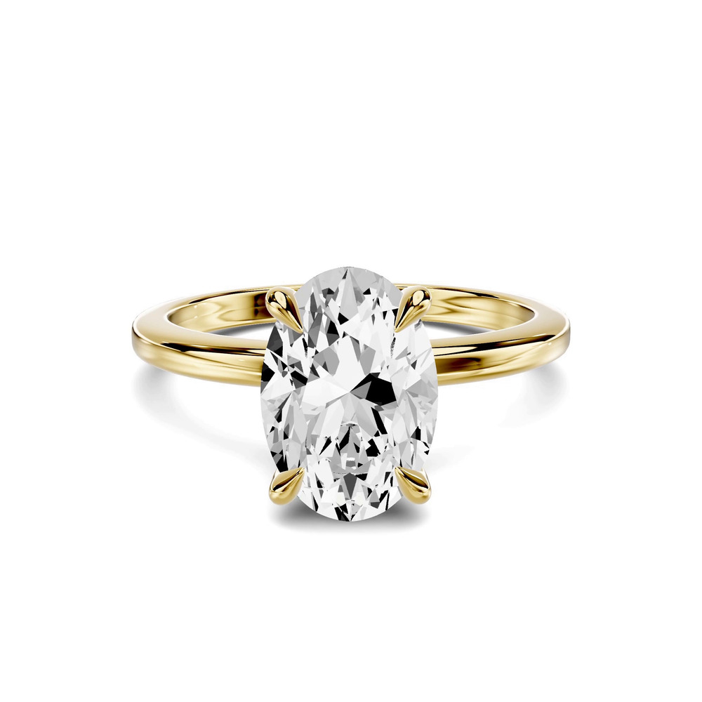 360 degree view of Avalon Classic Solitaire 2.00 ct. Oval Lab Engagement Ring