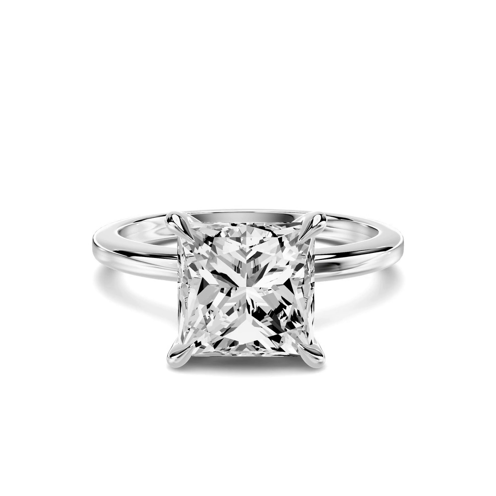 360 degree view of Avalon Classic Solitaire 2.00 ct. Princess-Cut Lab Engagement Ring