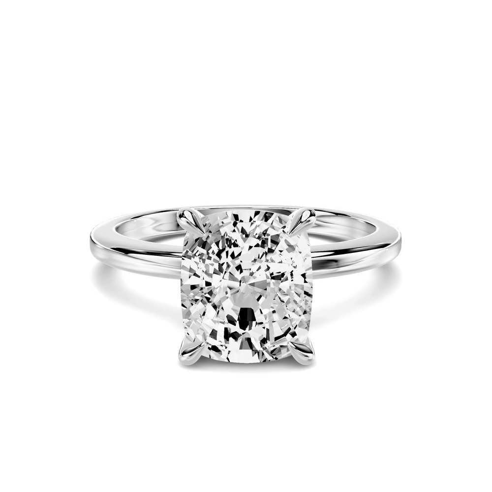 360 degree view of Avalon Classic Solitaire 3.00 ct. Elongated Cushion Lab Engagement Ring