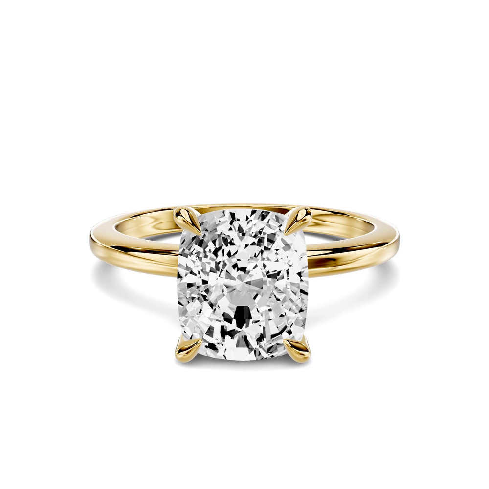 360 degree view of Avalon Classic Solitaire 3.00 ct. Elongated Cushion Lab Engagement Ring