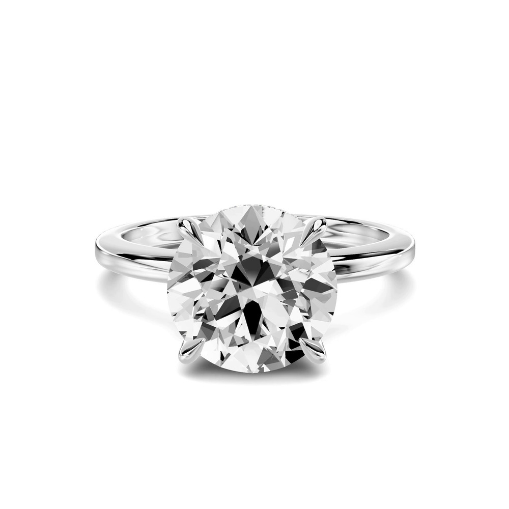 360 degree view of Avalon Classic Hidden Halo 2.50 ct. Round Lab Engagement Ring