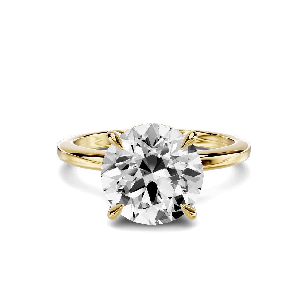 360 degree view of Avalon Classic Hidden Halo 2.50 ct. Round Lab Engagement Ring