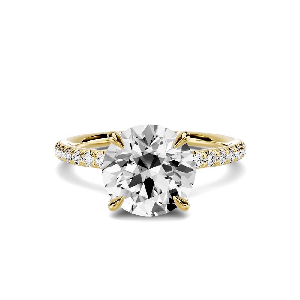 360 degree view of Avalon Classic Pavé 2.00 ct. Round Lab Engagement Ring