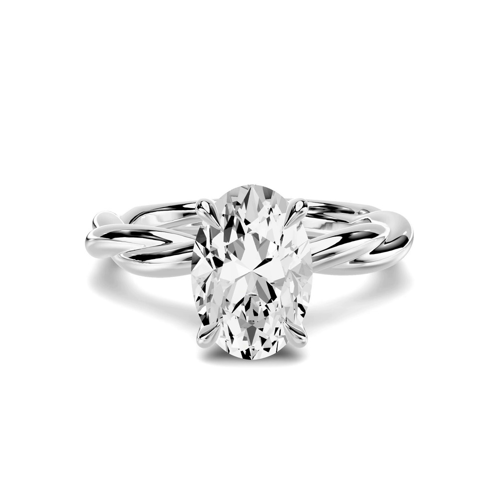 360 degree view of Riona Twist 2.00 ct. Oval Lab Engagement Ring
