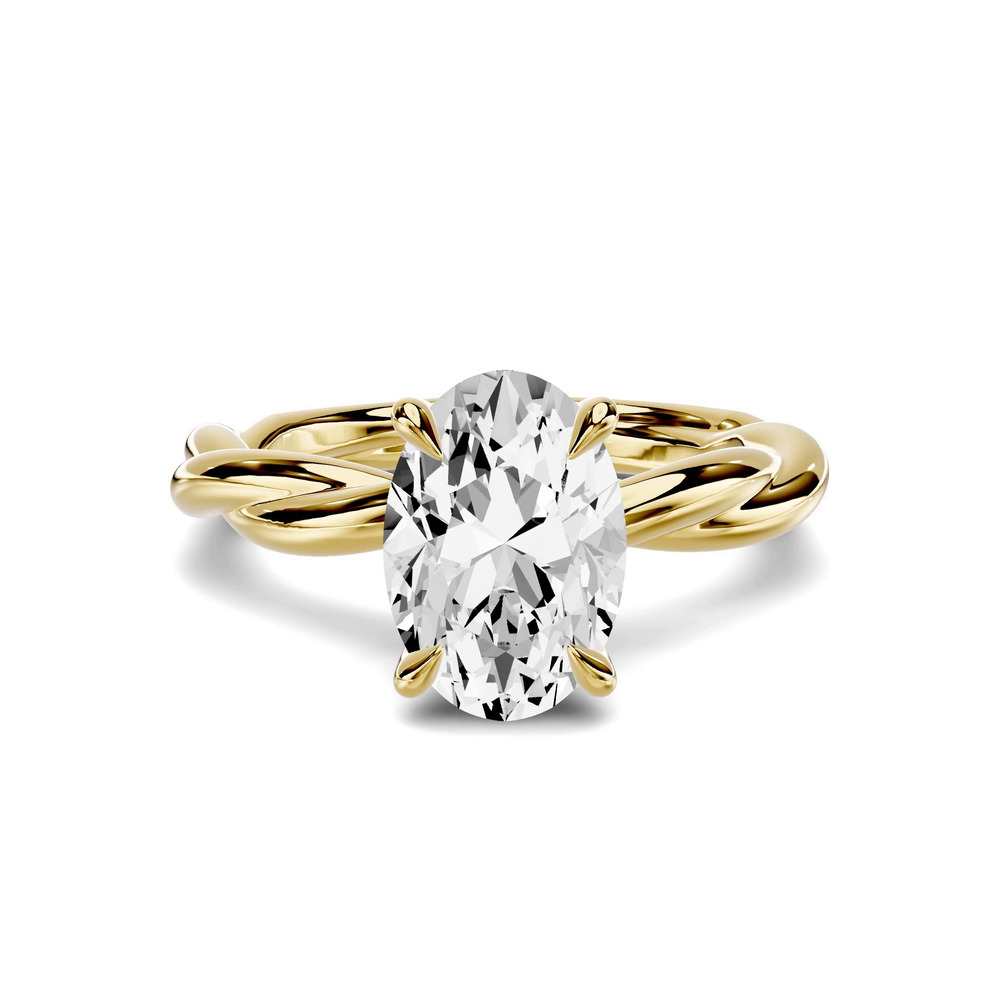 360 degree view of Riona Twist 2.00 ct. Oval Lab Engagement Ring