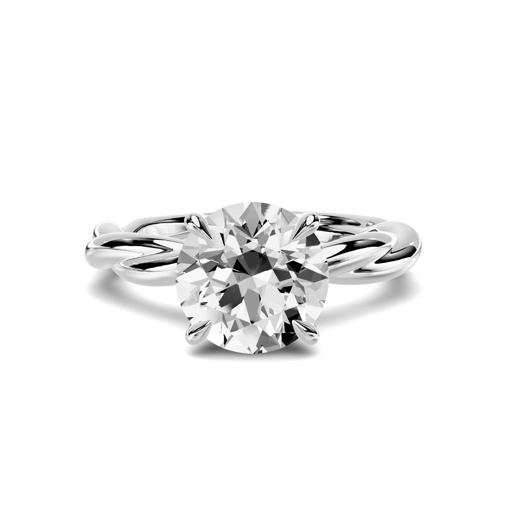 360 degree view of Riona Twist 2.00 ct. Round Lab Engagement Ring