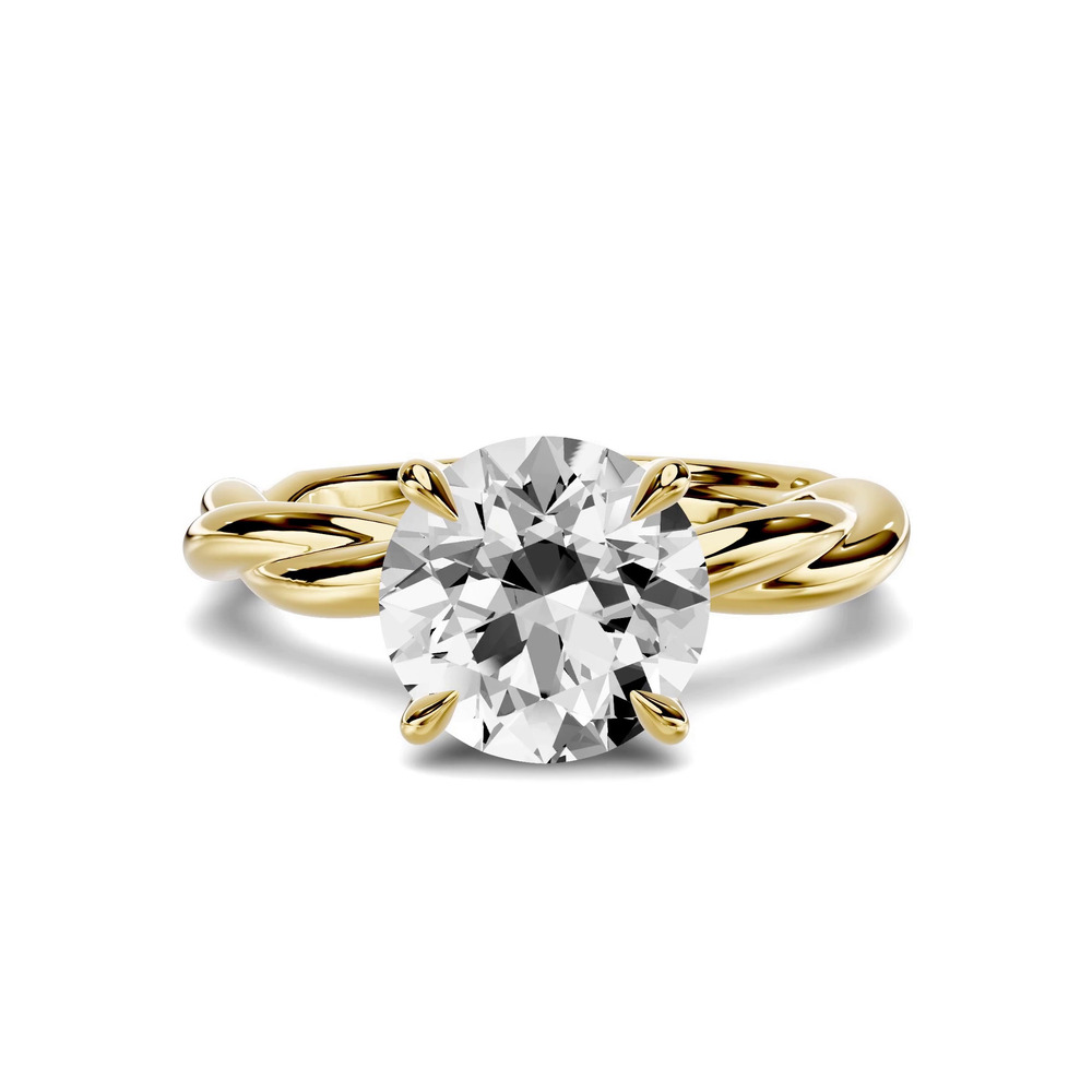 360 degree view of Riona Twist 2.00 ct. Round Lab Engagement Ring